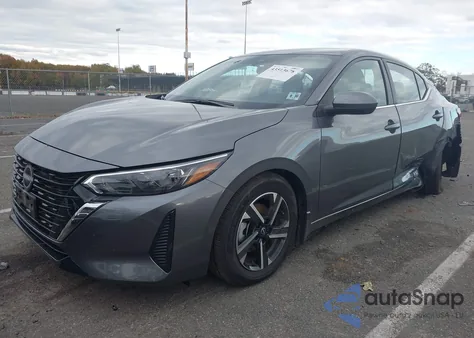 2025 Nissan Sentra Sv из США, поврежденный, VIN 3N1AB8CV0SY376696